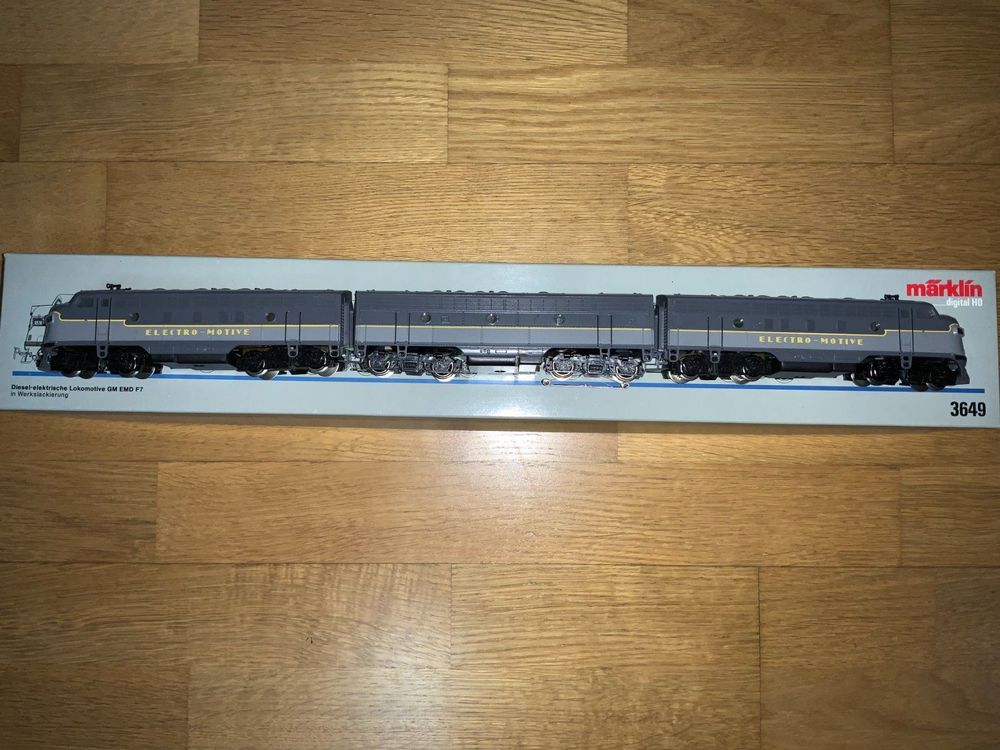 Märklin 3649 Diesel elektrisch GM EMD F7 Kaufen auf Ricardo