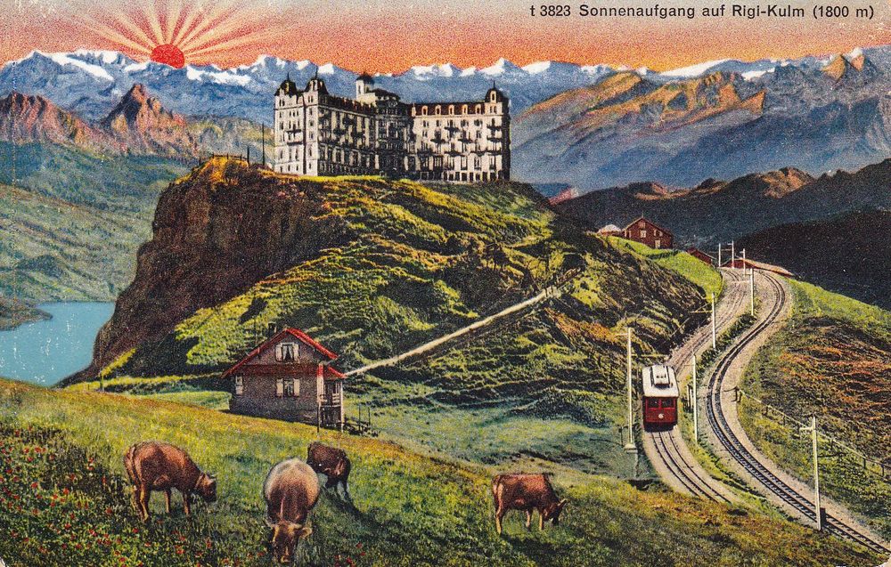 VRB Vitznau Rigi Bahn Rigibahn Zahnradbahn Kulm Kaufen Auf Ricardo