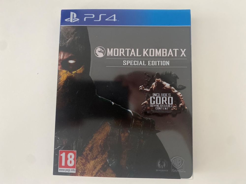 Mortal Kombat X Special Edition Steelbook PS4 PS5 Kaufen Auf Ricardo