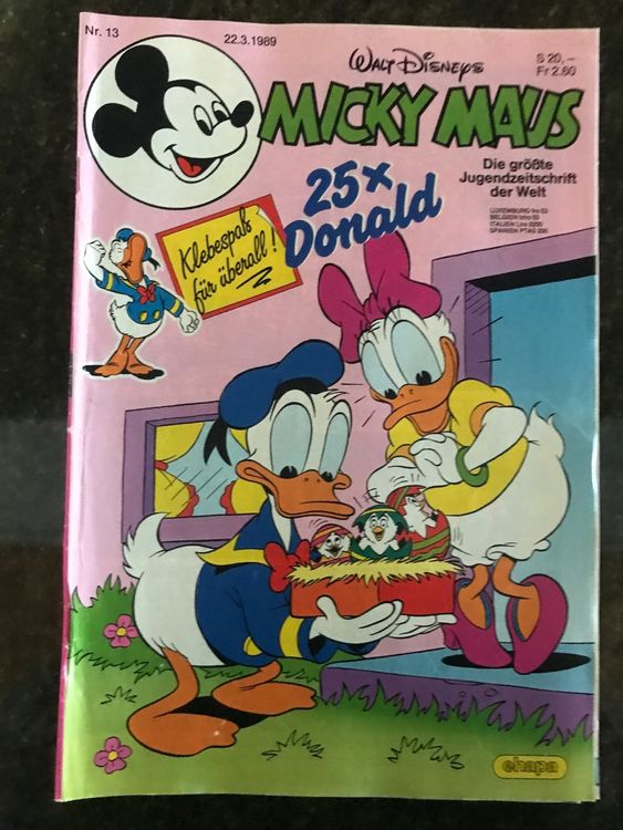 Micky Maus Nr 13 1989 Kaufen Auf Ricardo