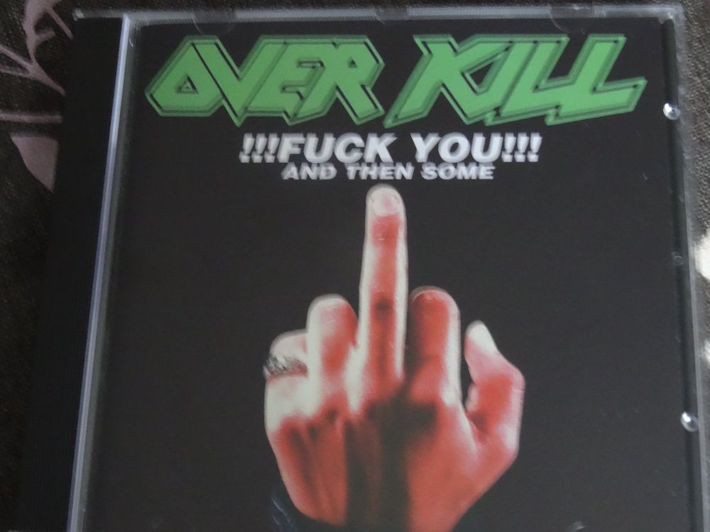Over Kill Fuck You And Then Some CD Kaufen Auf Ricardo