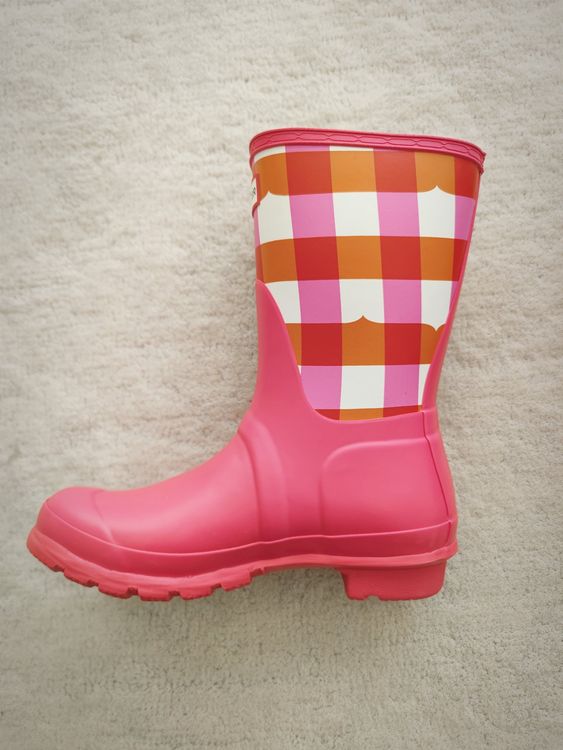 Hunter Gummistiefel Regenstiefel Eu Arcade Pink Kaufen Auf Ricardo