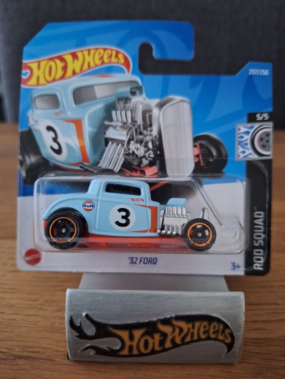 Hot Wheels Rod Squad 2022 32 Ford 5 5 S Neu Und Originalverpackt In