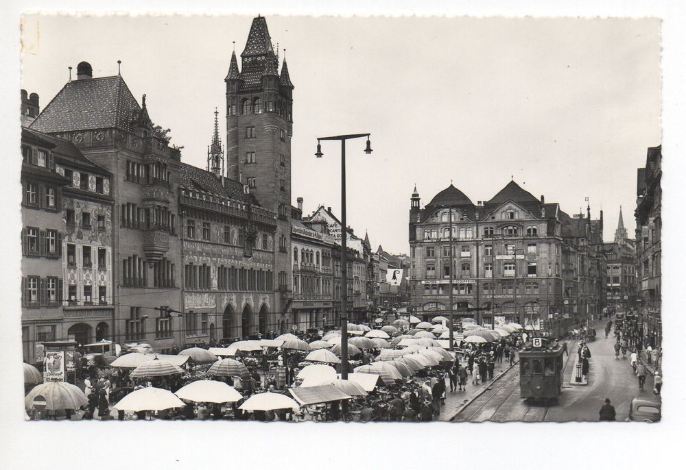 Basel Marktplatz Und Rathaus Tram Kaufen Auf Ricardo