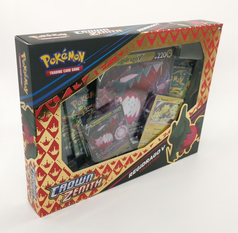 Pokémon Crown Zenith Regidrago V Collection Box EN Kaufen auf Ricardo