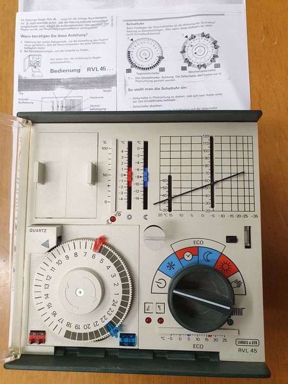 Heizungsregler RVL 45 1 ECO Landis Gyr Kaufen Auf Ricardo