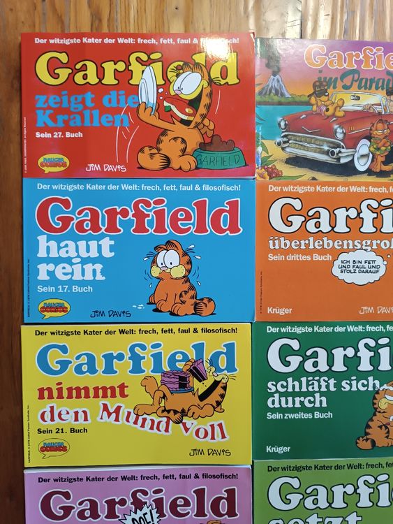 Alte Garfield Comics Ab Jahrgang Kaufen Auf Ricardo