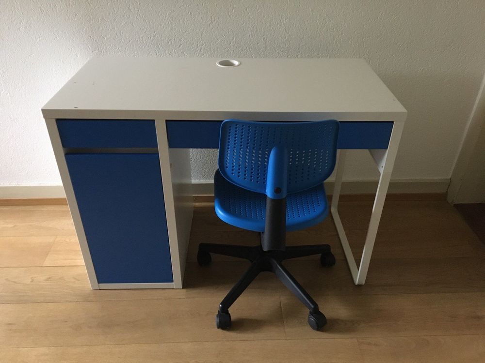 Ikea Micke Kinder Schreibtisch Inkl Stuhl Kaufen Auf Ricardo