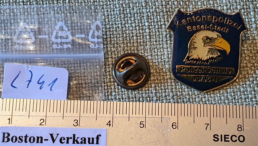 L741 Pin Kantonspolizei Basel Stadt Polizei Schule Kaufen Auf