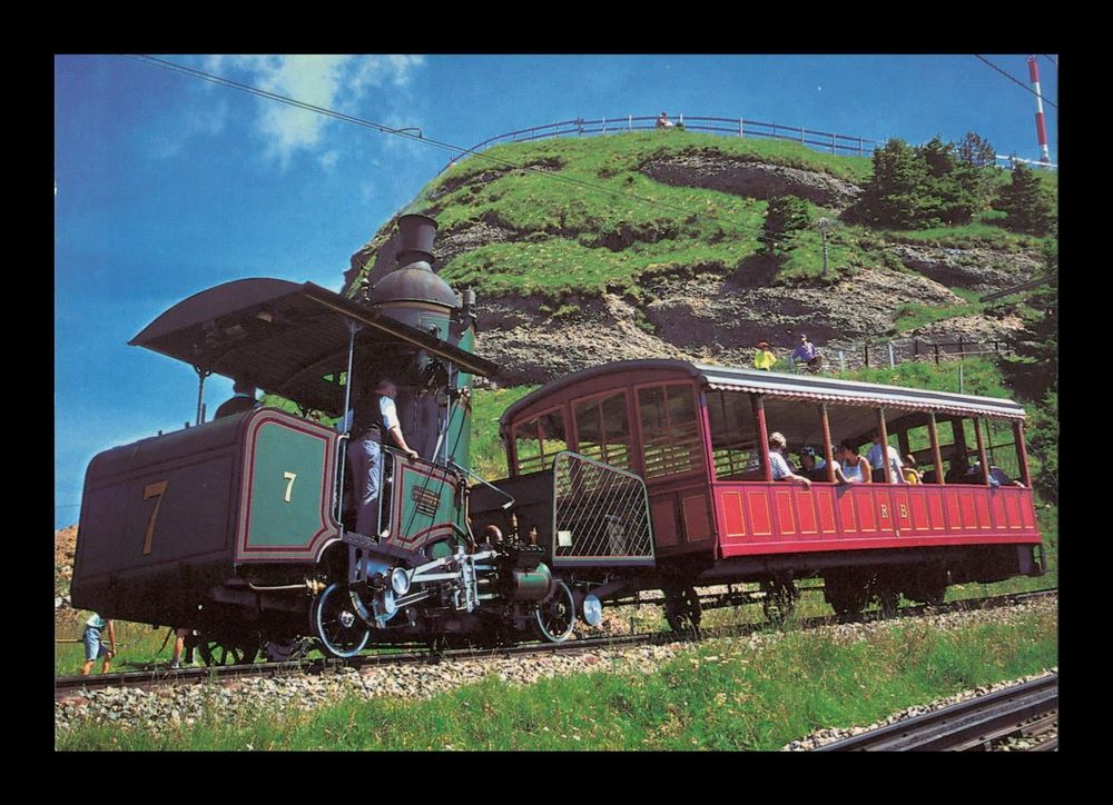 Vitznau Rigi Bahn Dampflokomotive Nr Kaufen Auf Ricardo