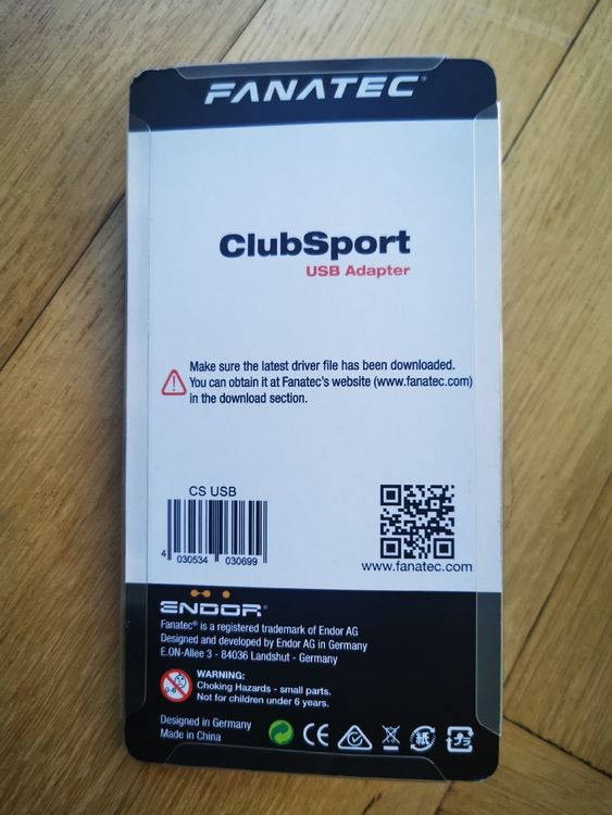 Fanatec Club Sport Usb Adapter Kaufen Auf Ricardo