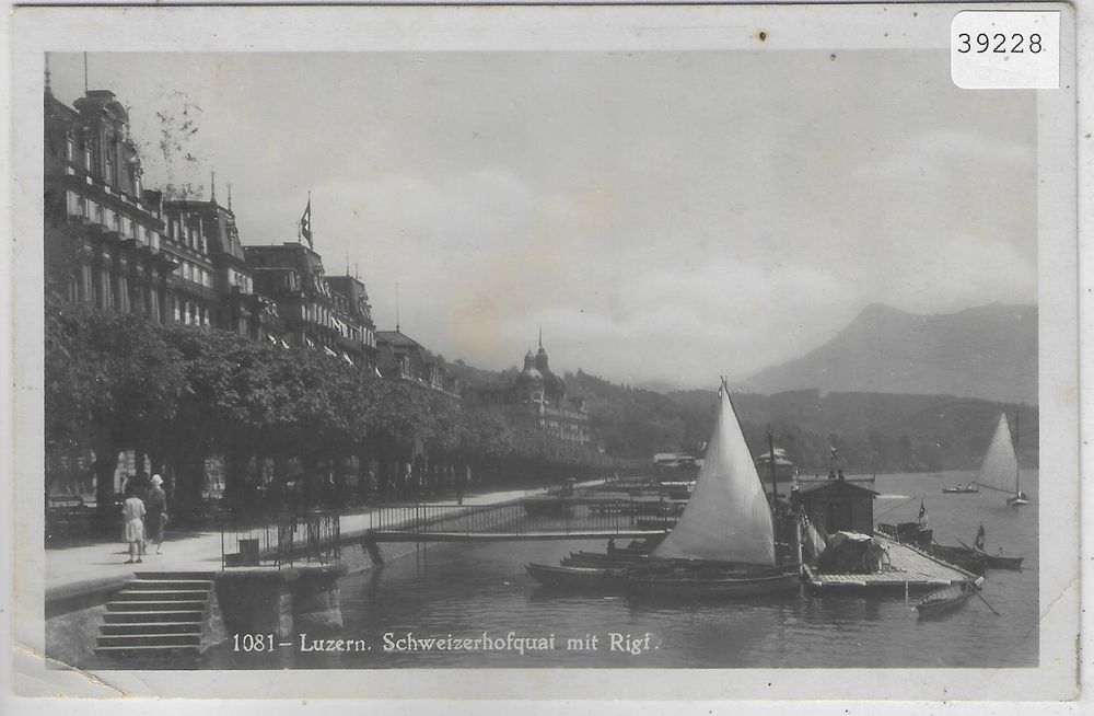 Luzern Schweizerhofquai Mit Rigi Animee Kaufen Auf Ricardo