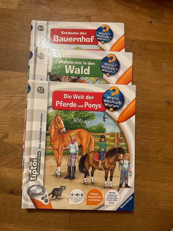 tiptoi 3 Bücher Pferde Ponys Wald Bauernhof Kaufen auf Ricardo