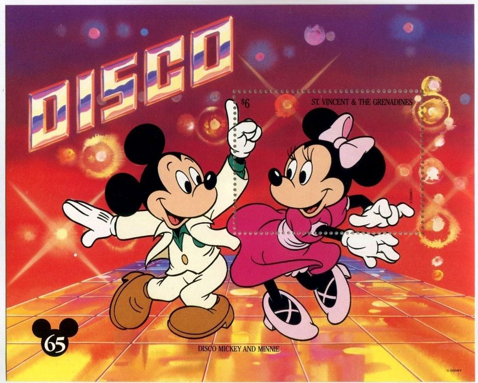 Block Walt Disney Micky Maus Minnie Maus St Vincent Kaufen