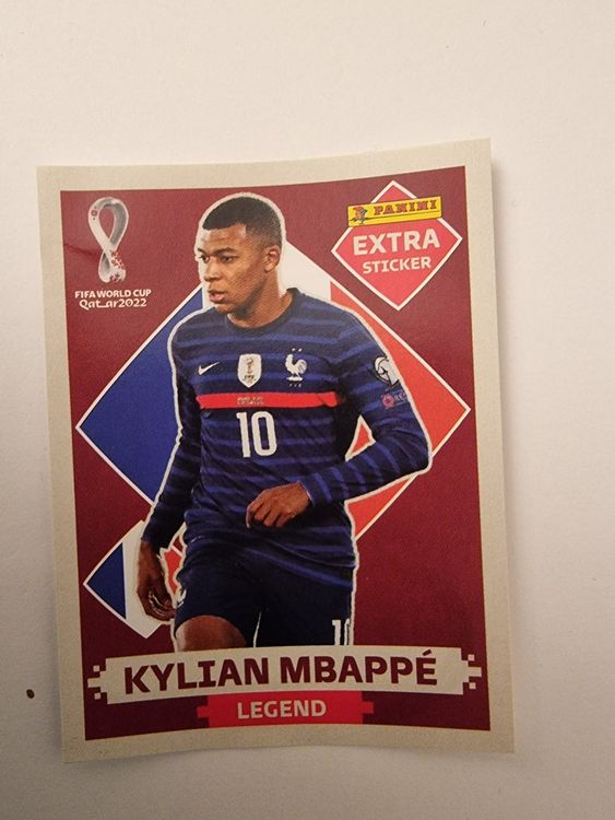 Panini WM Extra Sticker Kylian Mbappe Burgund Kaufen Auf Ricardo