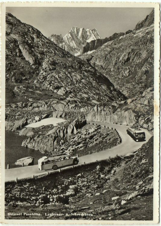 GRIMSEL PASSHÖHE Postauto Bus Kaufen auf Ricardo