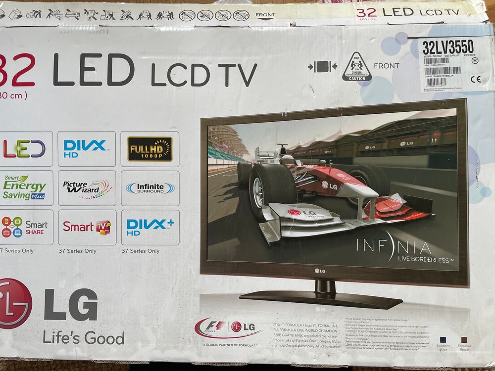 TV LG LED LCD 32 Zoll 80cm 32LV3550 Schwarz Kaufen Auf Ricardo