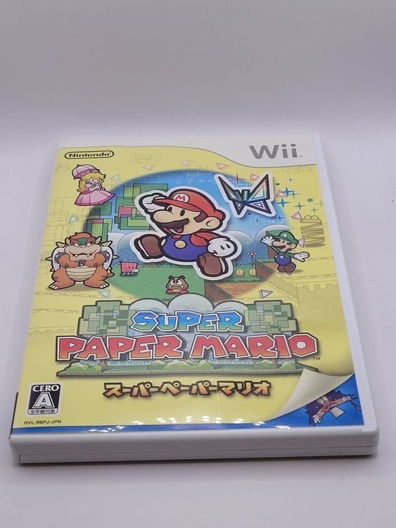 Super Paper Mario Nintendo Wii Japan OVP Kaufen Auf Ricardo