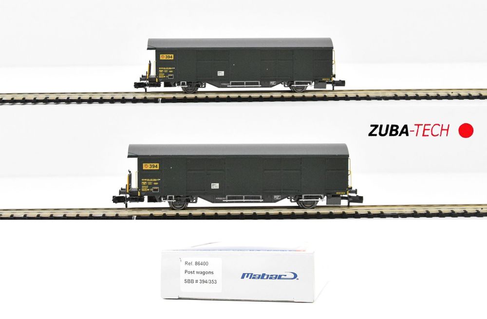 Mabar 86400 Postwagen Set 2tlg SBB Spur N GS Mit OVP Kaufen Auf Ricardo