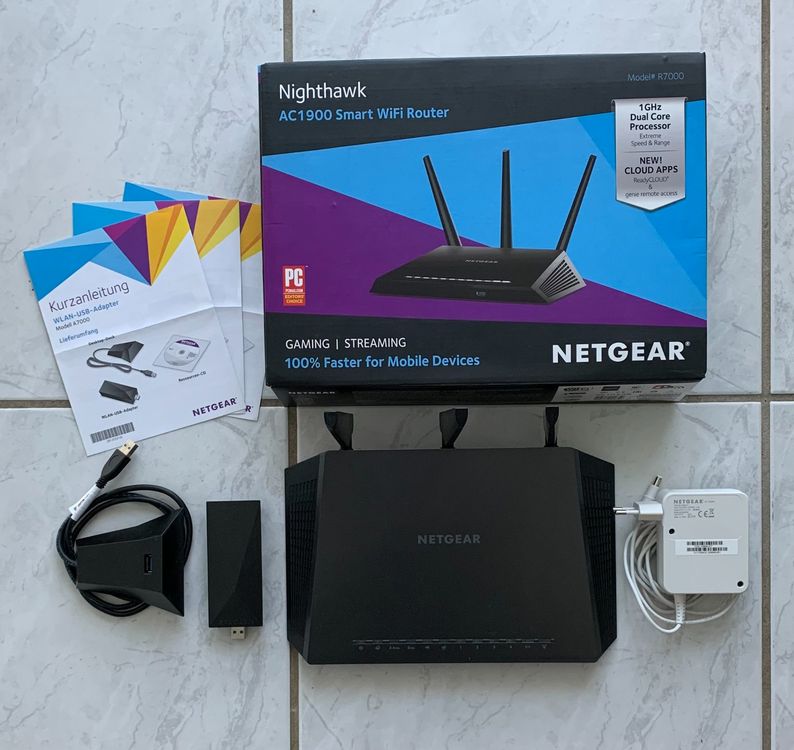 Netgear Nighthawk Ac Wifi Router Wifi Usb Adapter Kaufen Auf