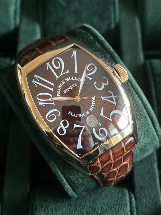 Franck Muller Curvex Platinum Rotor K Rose Gold Full Set Kaufen Auf