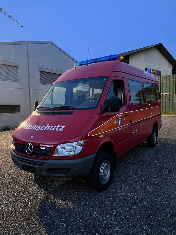 Mercedes Benz 316 CDI 4X4 Sprinter 2006 Ex Feuerwehr 17304km Kaufen