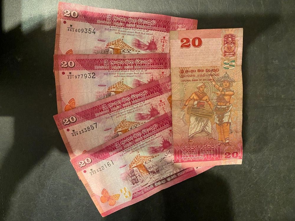 Sri Lanka 5 X 20 Rupees Banknoten Kaufen Auf Ricardo