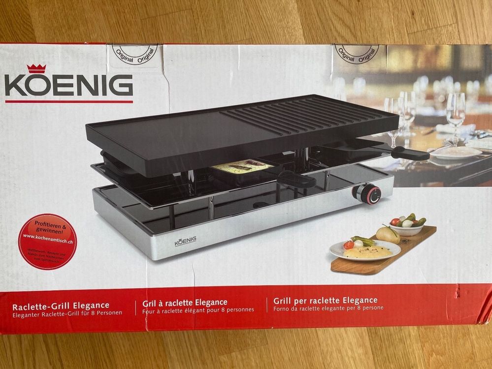 Raclette Ofen Mit Tischgrill Kaufen Auf Ricardo