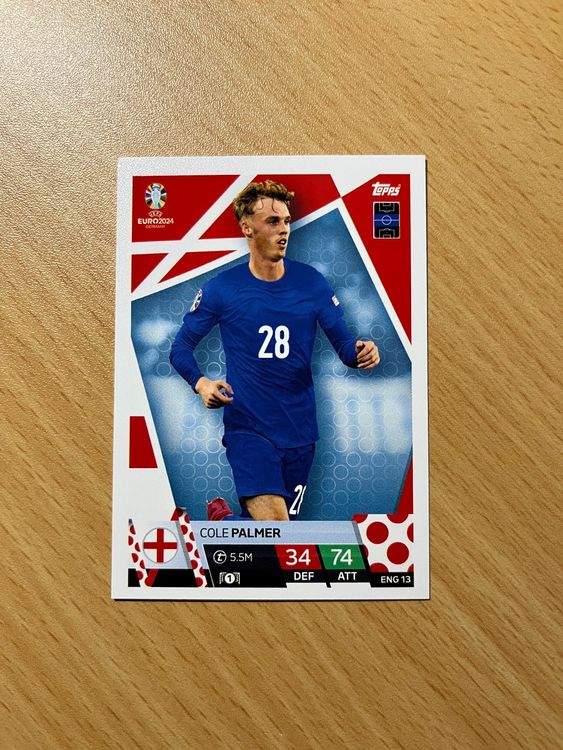 Topps Match Attax Euro 2024 Cole Palmer Kaufen Auf Ricardo