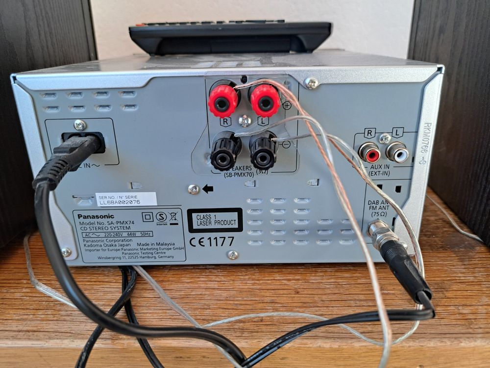 Panasonic Sa Pmx Micro Hifi Anlage Kaufen Auf Ricardo