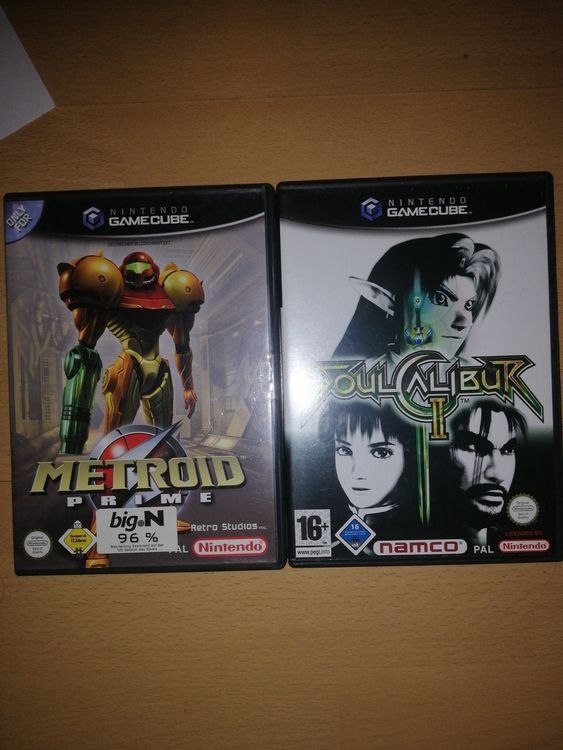 Gamecube Spiele Metroid Soul Calibur Kaufen Auf Ricardo