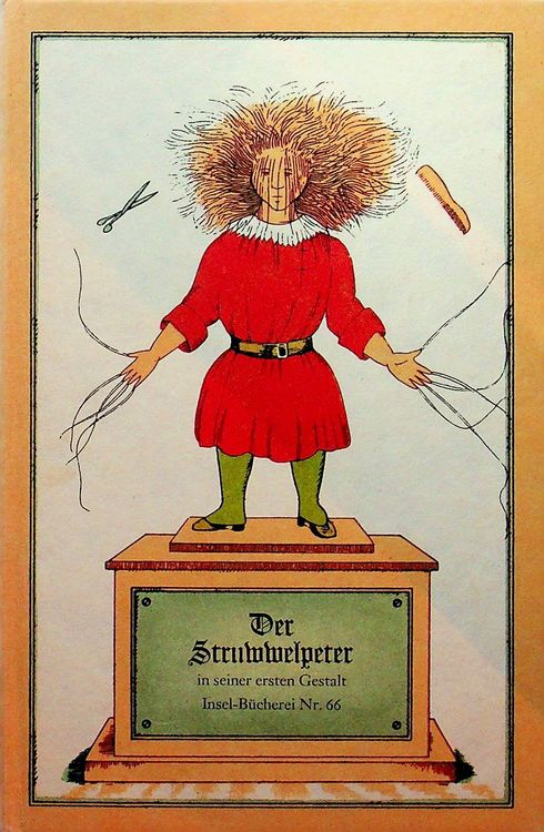 Der Struwwelpeter in seiner ersten Gestalt Insel Bücher 66 Kaufen