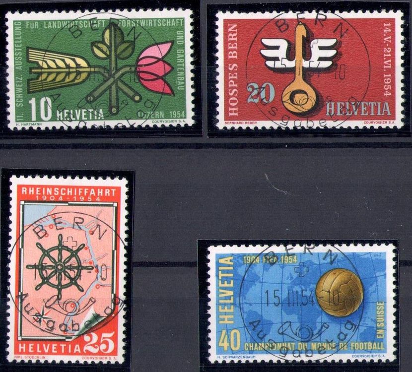 1954 Serie Mit Vollstempel ET BERN Dt 14028 Kaufen Auf Ricardo