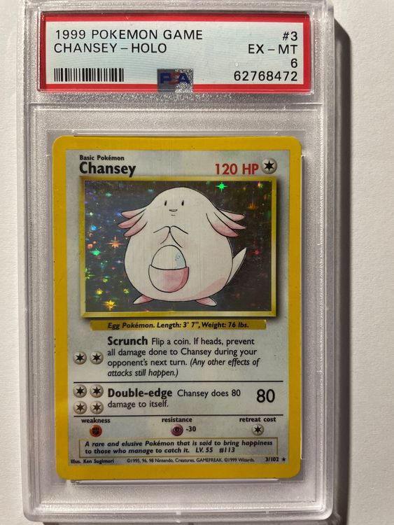 Chansey Holo Psa Kaufen Auf Ricardo