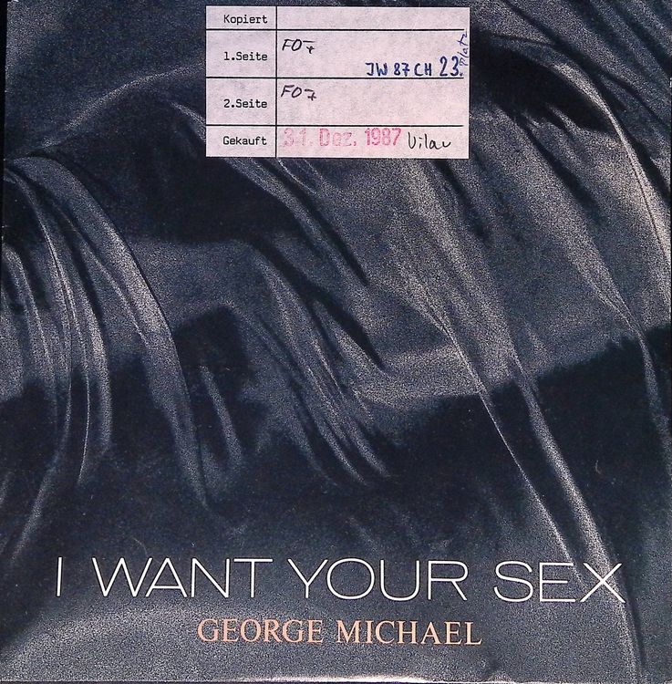 George Michael I Want Your Sex Single Kaufen Auf Ricardo