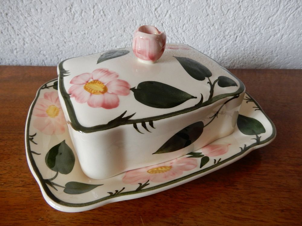 Villeroy Boch Wildrose Butterplatte Butterdose Kaufen Auf Ricardo