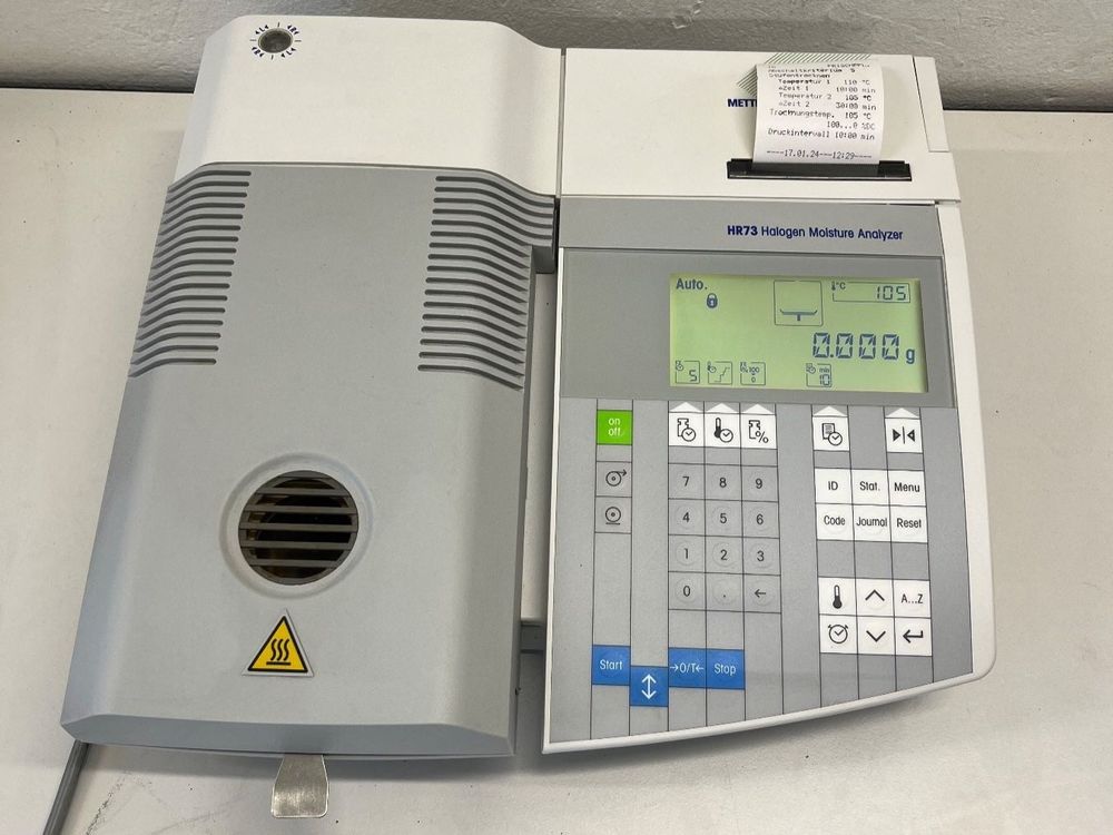 Mettler Toledo Hr Halogen Moisture Analyzer Kaufen Auf Ricardo