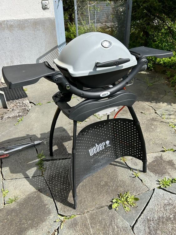 Weber Q Inkl Stand Gasflaschenanschluss Abdeckung Kaufen Auf