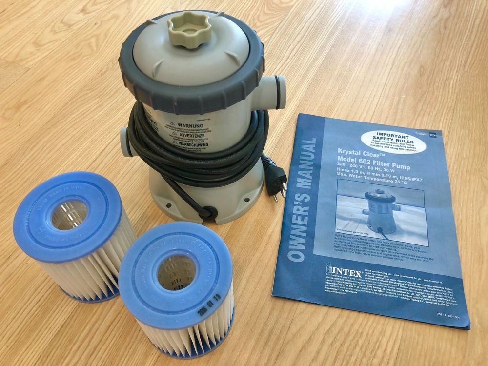 Intex Filterpumpe 602 Inkl 2 Filter Kaufen Auf Ricardo