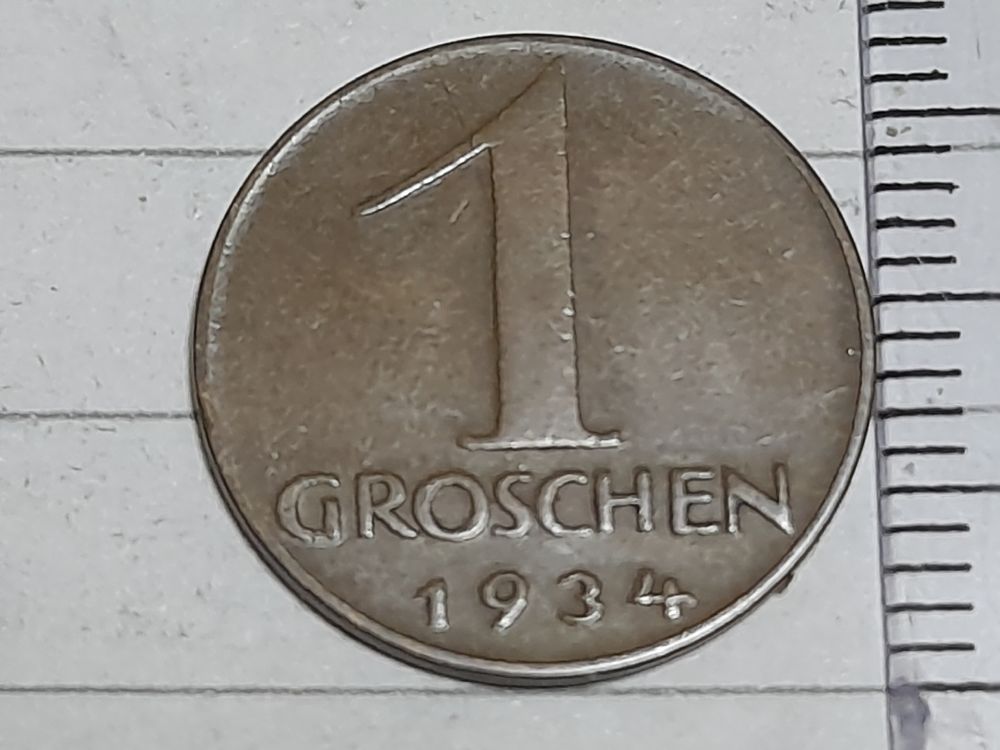 Österreich 1 Groschen 1934 Erste Republik Kaufen auf Ricardo