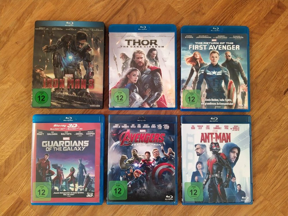 Mcu Phase Avengers Bluray Kaufen Auf Ricardo