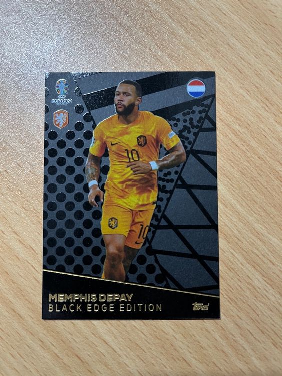 Topps Match Attax Euro 2024 Black Edge Edition Memphis Depay Kaufen