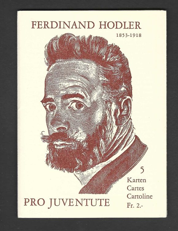 1953 Pro Juventute 1 Karten Set F Hodler Kaufen Auf Ricardo