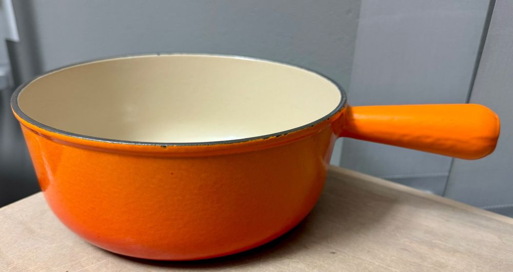 Le Creuset Fondue Caquelon Orange Cm Kaufen Auf Ricardo