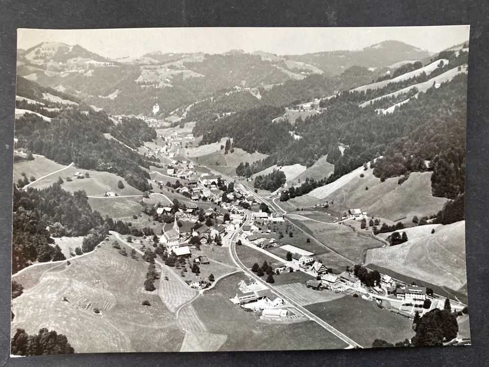 Fischenthal im Tösstal ZH Flugaufnahme ca 1960 Kaufen auf Ricardo