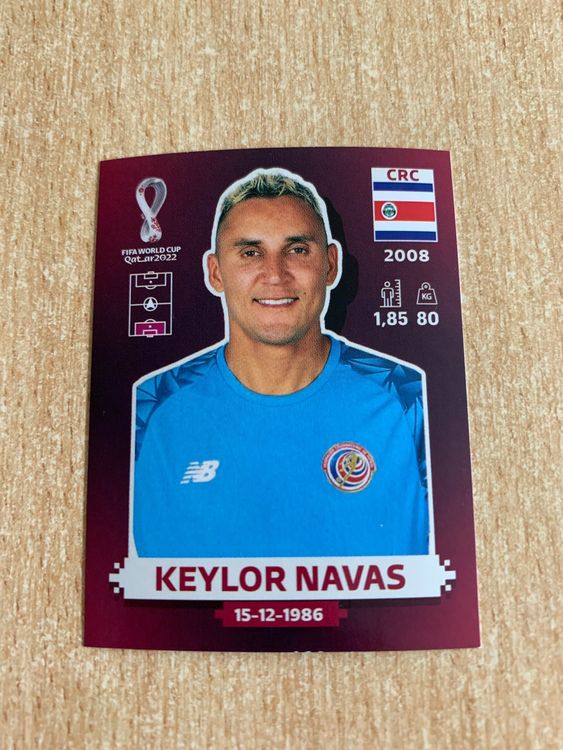 Panini WM 2022 Keylor Navas CRC 3 Kaufen Auf Ricardo