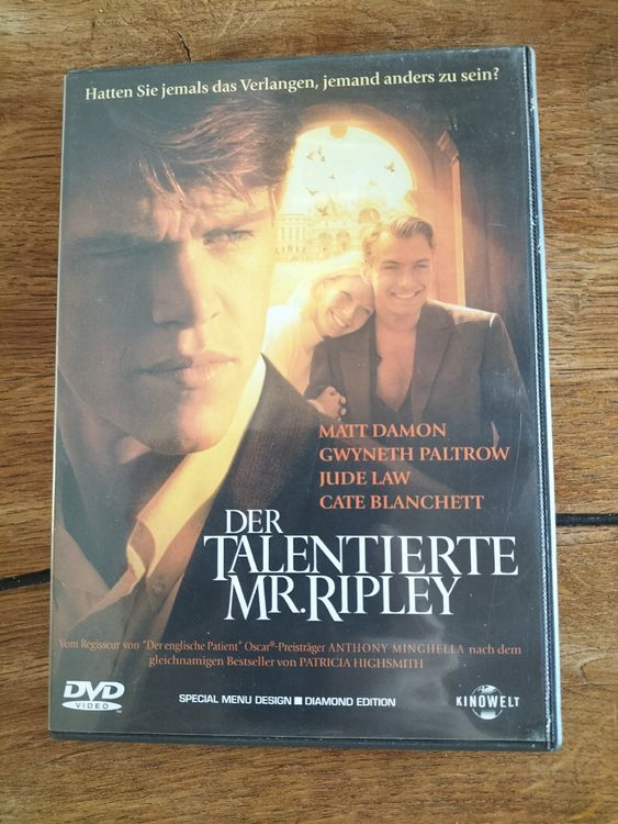 Der Talentierte Mr Ripley Dvd Thriller Matt Damon Kaufen Auf