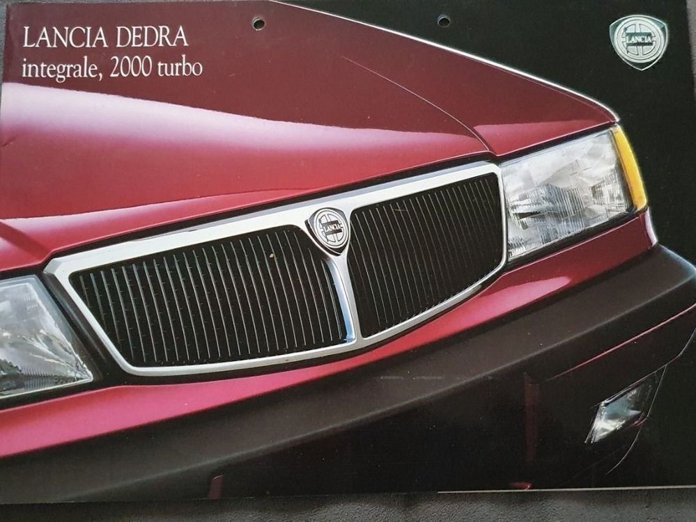 Lancia Dedra Turbo Prospekt Kaufen Auf Ricardo