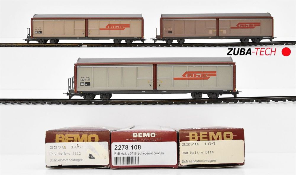 Bemo X Schiebewandwagen Rhb H M Gs Ovp Kaufen Auf Ricardo