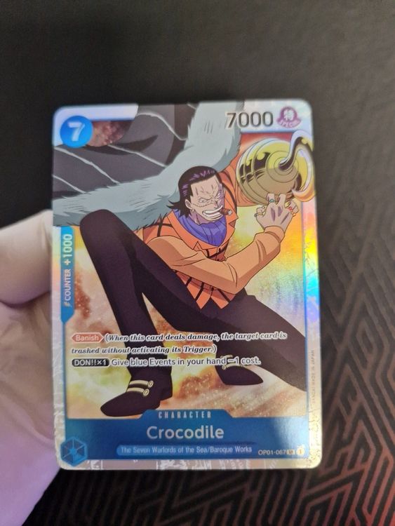 Crocodile SR OP01 067 One Piece Card Game NR 2 Kaufen Auf Ricardo